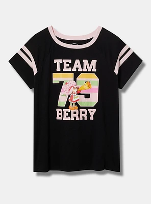 Strawberry Shortcake Cotton Varsity Tee