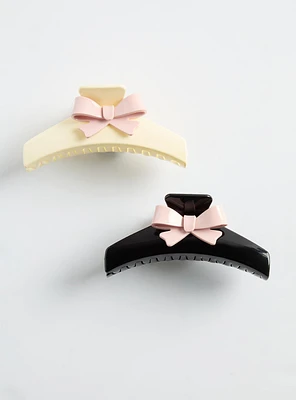 Bow Claw Clip Set