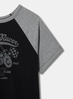 Rebel Racer Classic Raglan Tee
