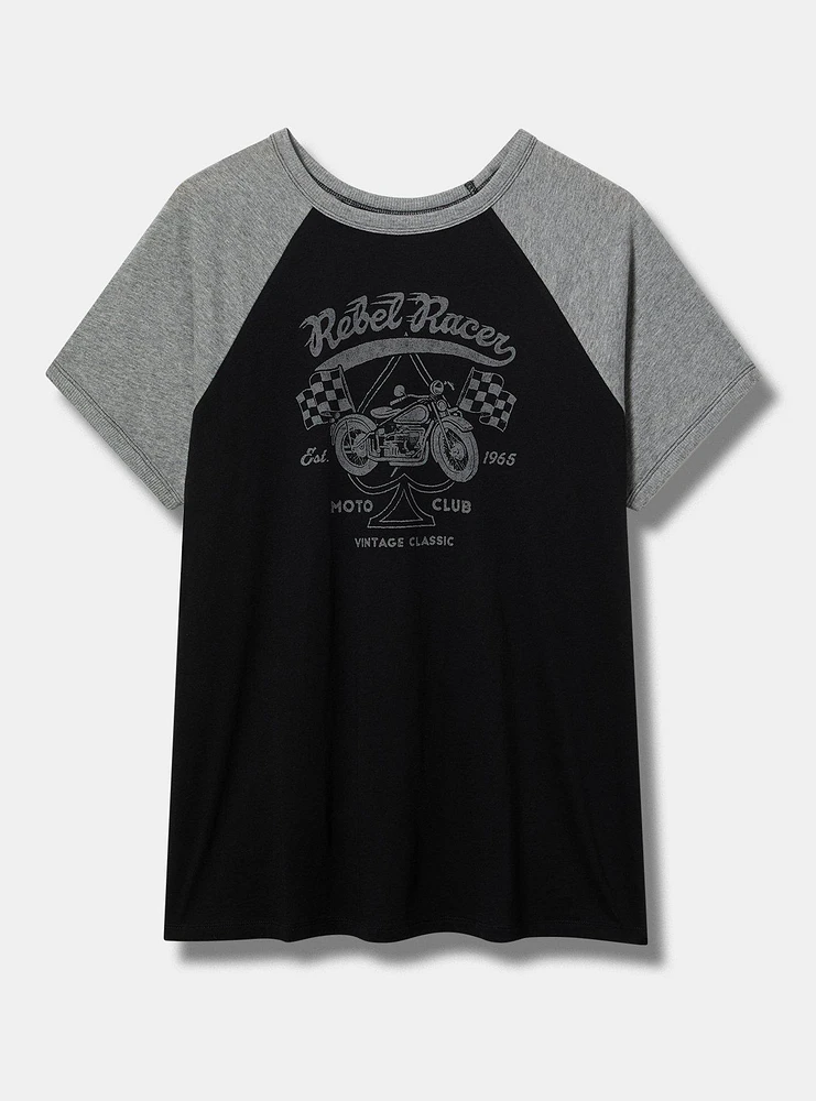 Rebel Racer Classic Raglan Tee