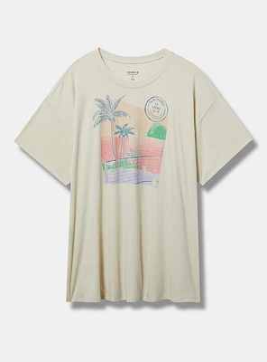 Palm Springs Pickleball Oversized Heritage Jersey Tee