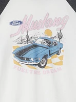 Ford Mustang Desert Classic Fit Raglan Tee