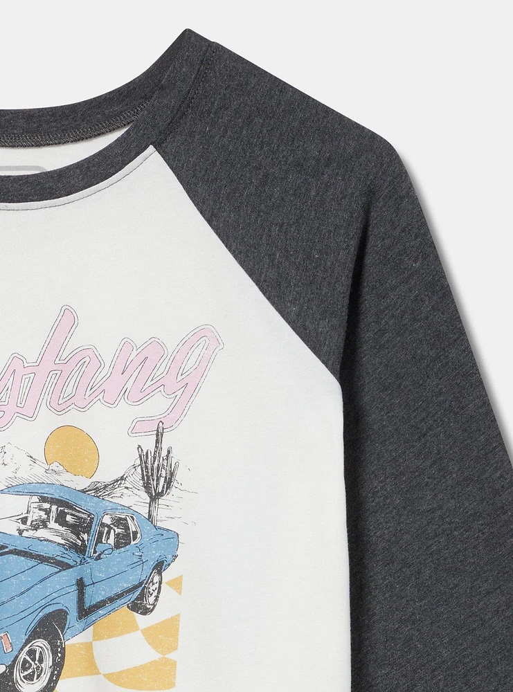 Ford Mustang Desert Classic Fit Raglan Tee