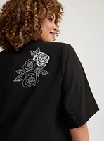 Embroidered Blazer