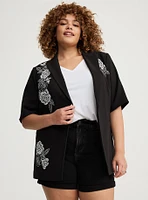 Embroidered Blazer