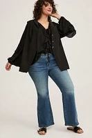 Peplum Tailored Vest