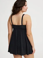 Ring Cutout Swim Dress