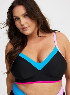 Wire-Free Triangle Bikini Top