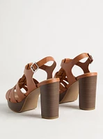 Fisherman Block Heel Sandal (M