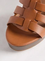 Fisherman Block Heel Sandal (M