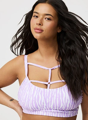 Wire-Free Scoop Strappy Bikini Top