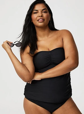 Wire-Free Strapless Tankini
