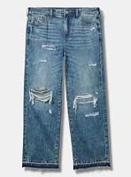 Perfect Rigid Stretch Wide-Leg Jean