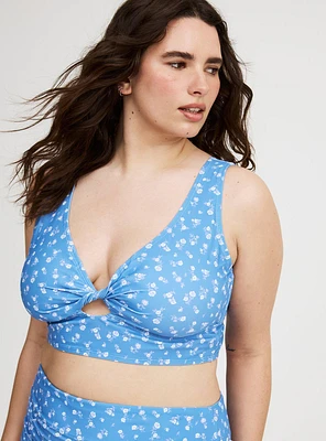 Wireless Twist Front Bikini Top