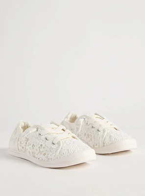 Crochet Ruched Sneaker (WW)