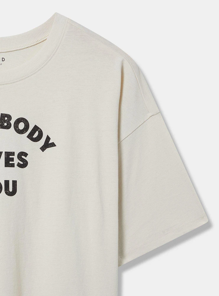 Your Body Oversized Tunic Tee