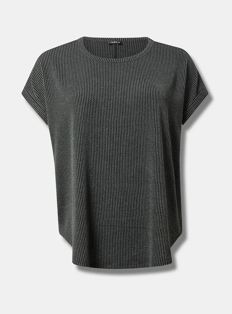 Scoop Neck Dolman Tee