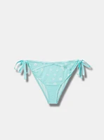 Daisy Lace Side-Tie Tanga Panty