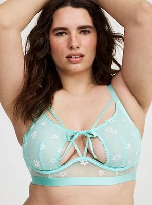 Daisy Lace Underwire Bra