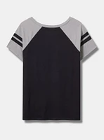 MLB New York Yankees Cotton Varsity Ringer Tee