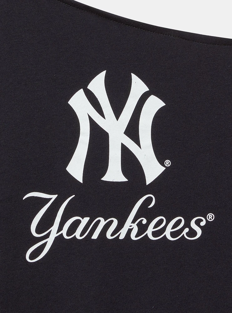 MLB New York Yankees Cotton Off-Shoulder Tee