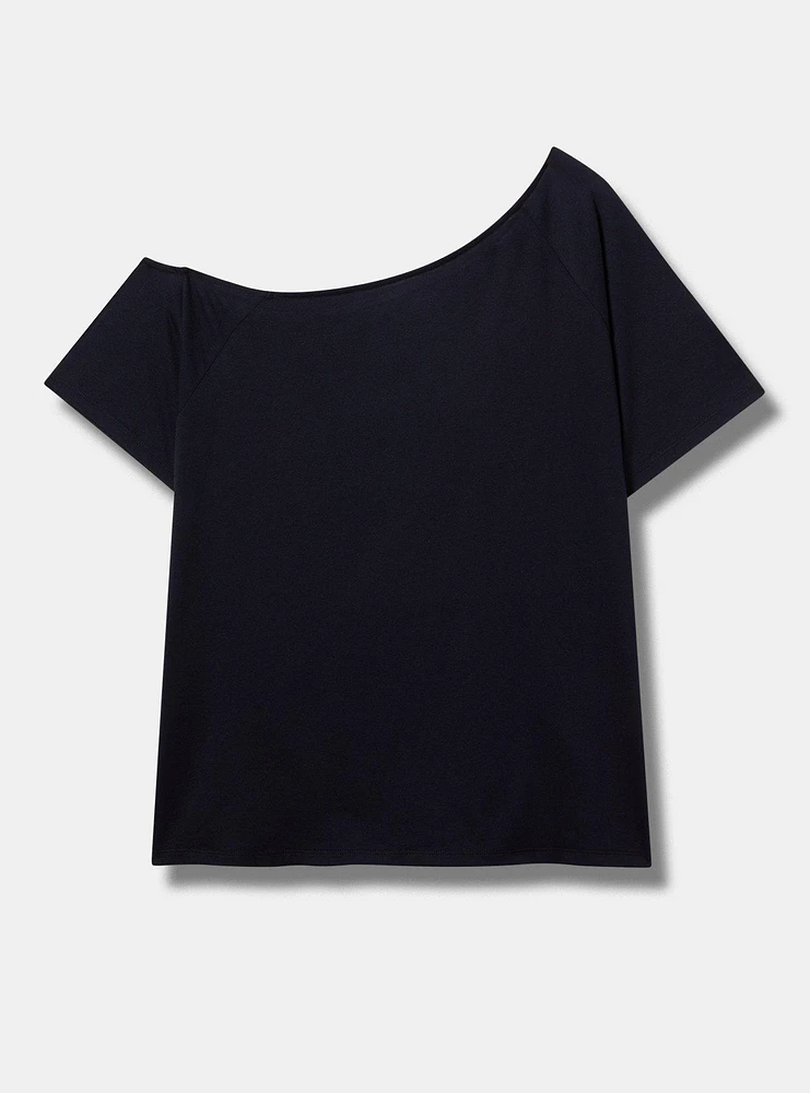 MLB Atlanta Braves Cotton Off-Shoulder Tee