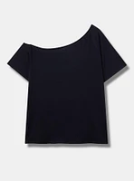 MLB Atlanta Braves Cotton Off-Shoulder Tee