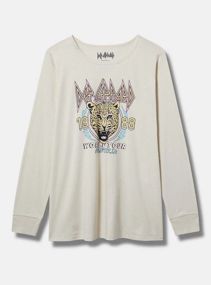 Def Leppard Classic Fit Crew Cotton Tee