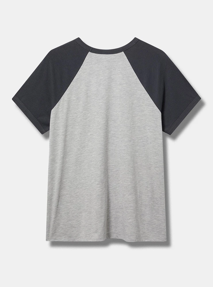 Kuromi & My Melody Classic Cotton Raglan Tee