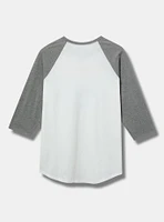HONDA CLASSIC FIT COTTON RAGLAN 3/4 SLEEVE TEE