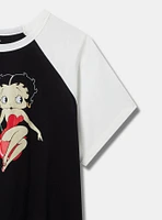 Betty Boop Classic Fit Cotton Crew Tee