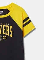 MLB Milwaukee Brewers Cotton Varsity Ringer Tee