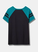 MLB Seattle Mariners Cotton Varsity Ringer Tee