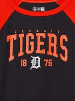 MLB Detroit Tigers Cotton Varsity Ringer Tee