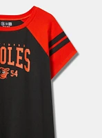 MLB Baltimore Orioles Cotton Varsity Ringer Tee