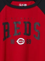MLB Cincinnati Reds Cotton Varsity Ringer Tee
