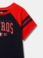 MLB Houston Astros Cotton Varsity Ringer Tee