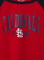 MLB St. Louis Cardinals Cotton Varsity Ringer Tee