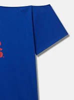 MLB Chicago Cubs Cotton Off-Shoulder Tee