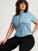 Bandana Crop Tee