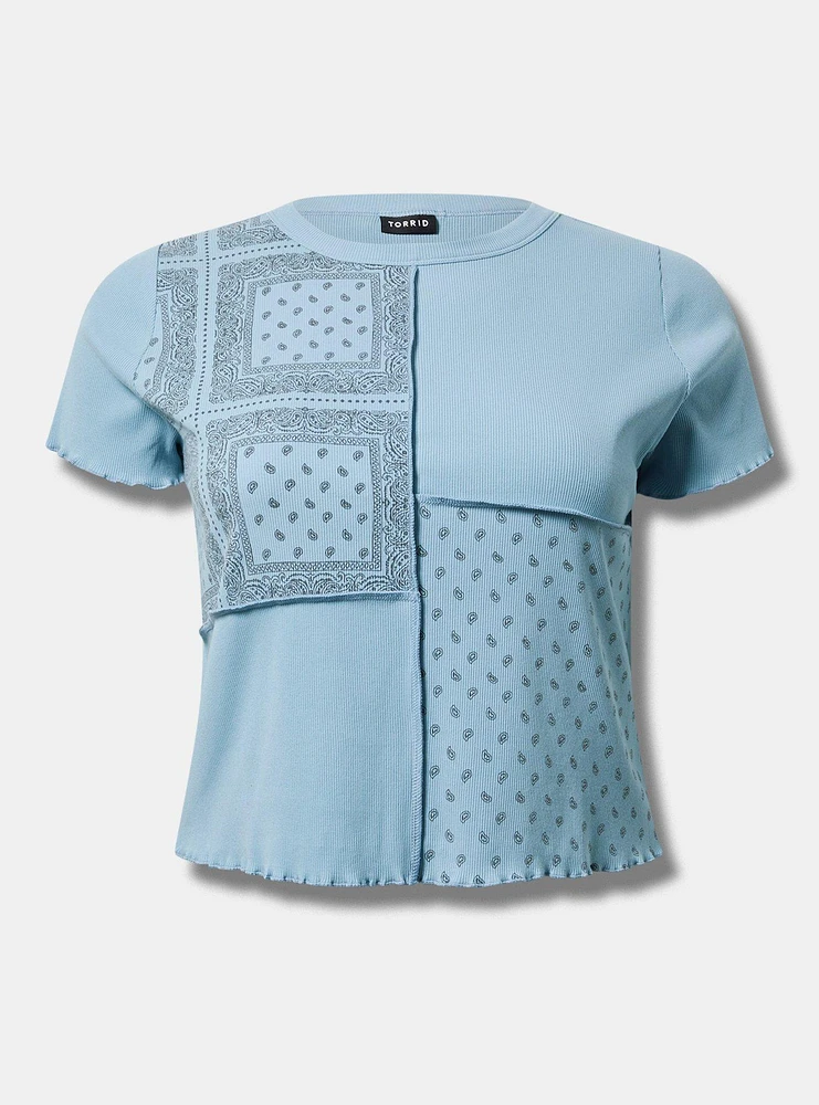 Bandana Crop Tee
