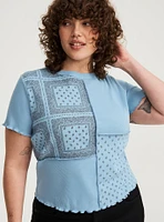 Bandana Crop Tee