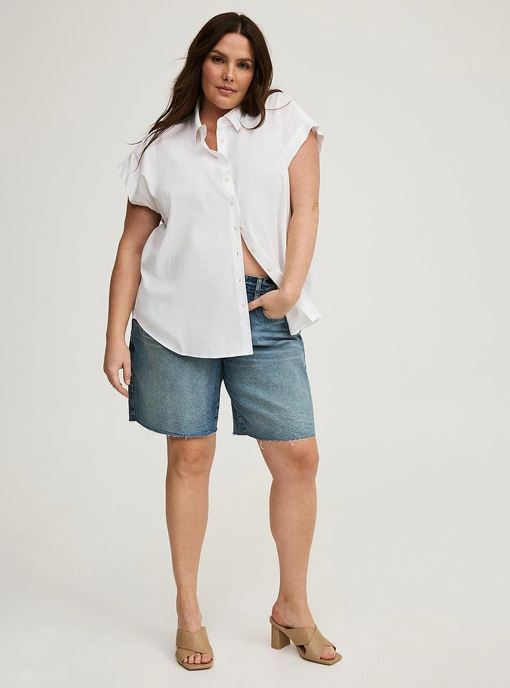 Back Placket Dolman Top