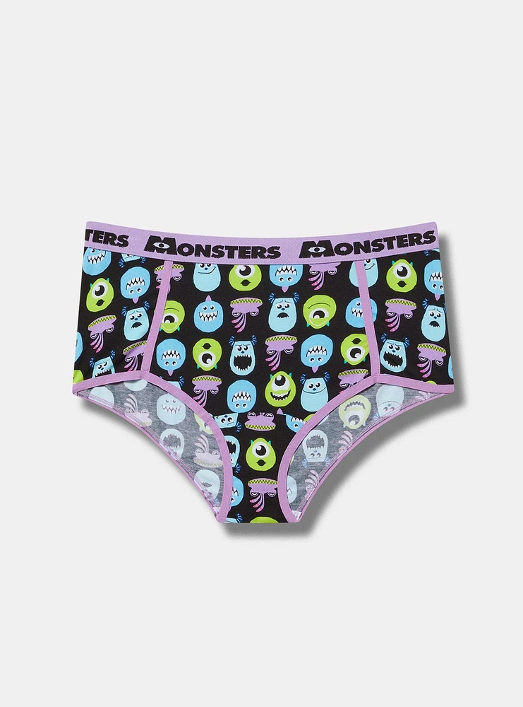 Monsters Inc. Mid-Rise Cotton Brief Panty