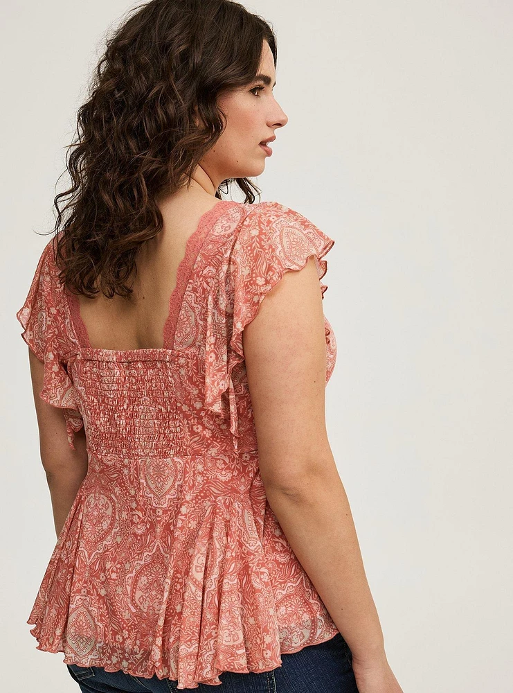Sweetheart Fit & Flare Top
