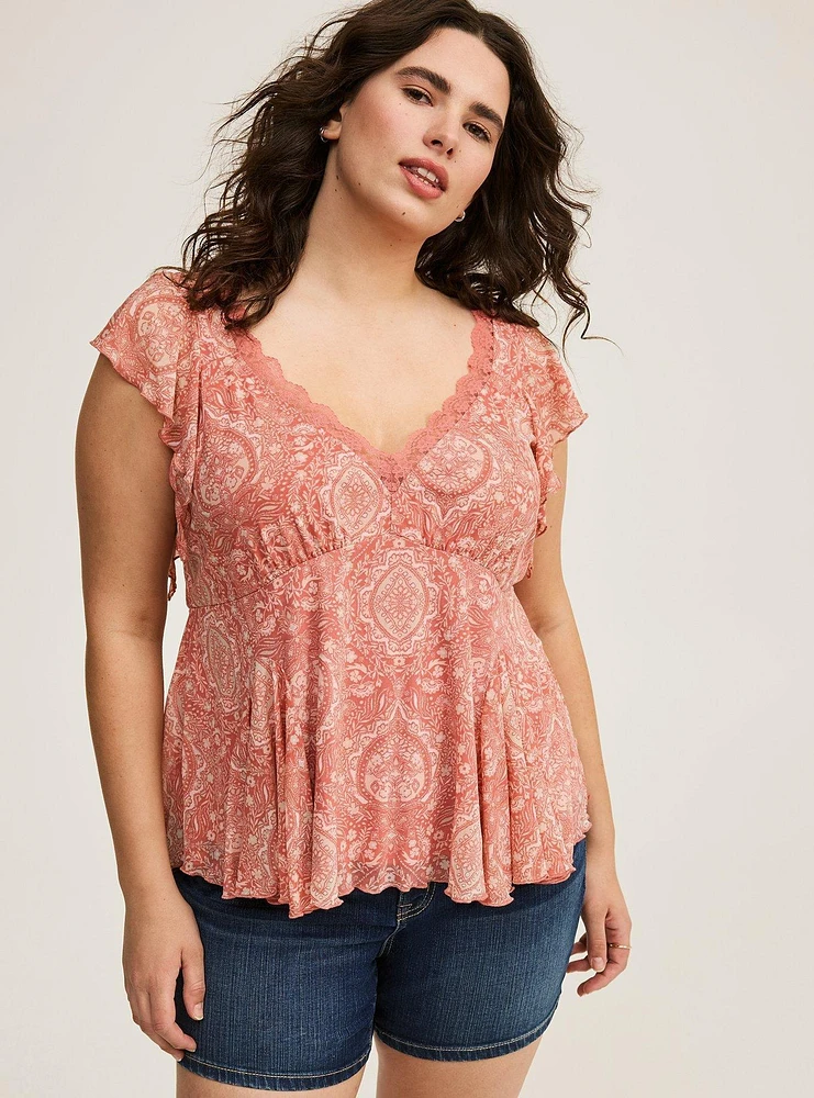 Sweetheart Fit & Flare Top