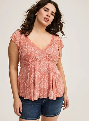 Sweetheart Fit & Flare Top