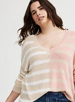 V-Neck Pullover Sweater
