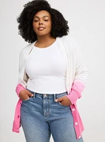 Drop Shoulder Cardigan