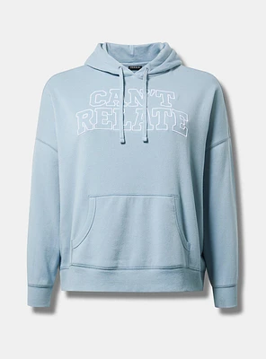 Can't Relate Relaxed Cozy Fleece Hi-Lo Hoodie